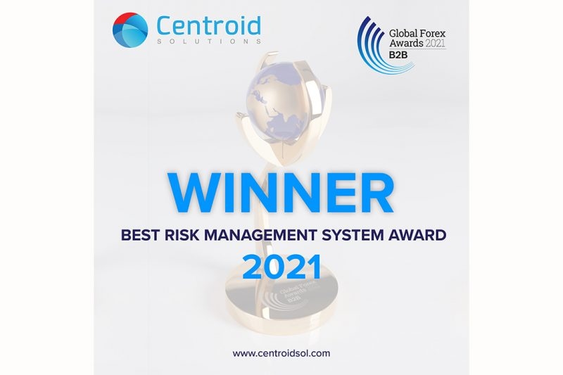 Centroid Solutions Wins Best Risk Management System at the Global Forex Awards 2021