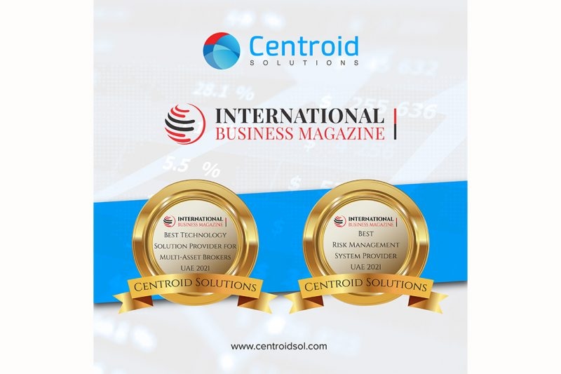 Centroid Solutions wins 2 awards from International Business Magazine