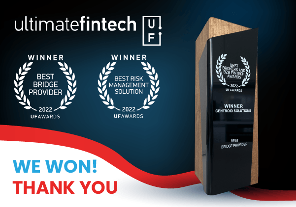 Centroid Solutions wins 2 awards from Ultimate Fintech Awards 2022