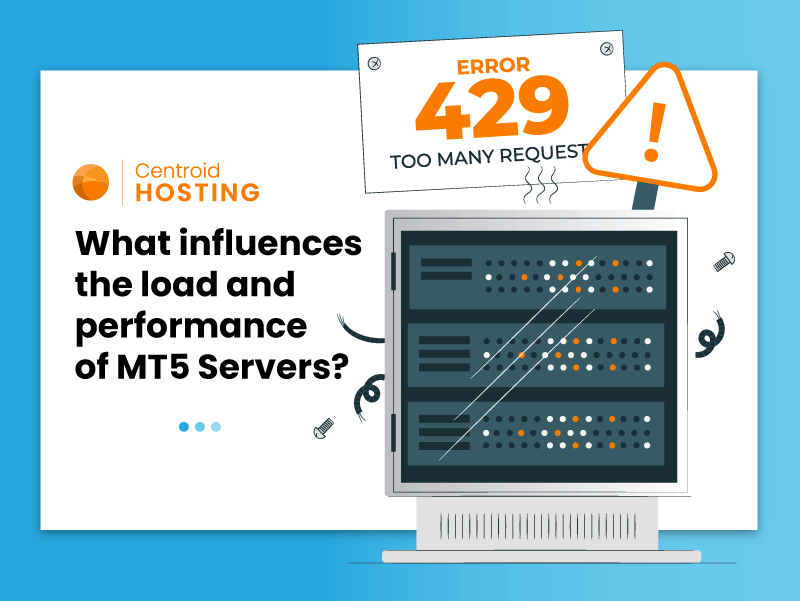 What influences the load and performance of MT5 Servers?