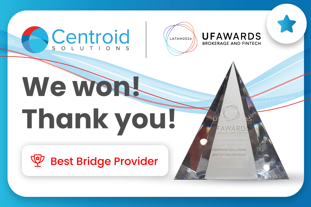 Centroid Solutions Wins Best Bridge Provider Award at UF Awards LATAM 2024