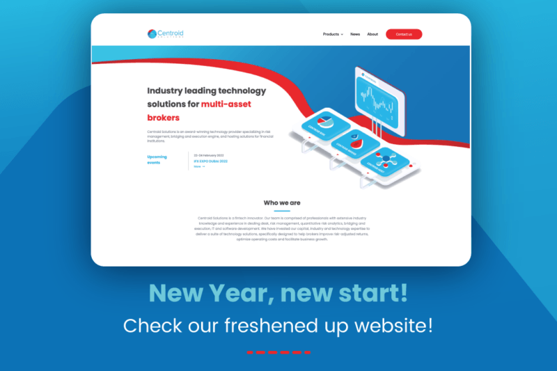 Centroid Solutions freshened up website