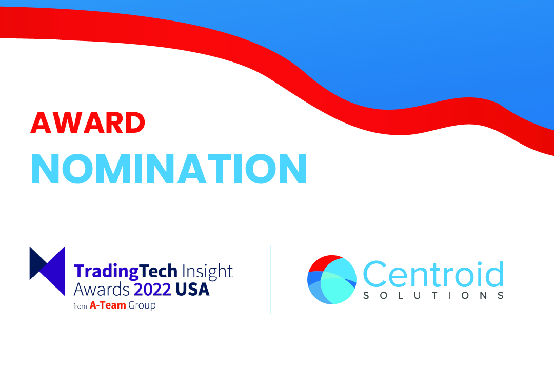 Award Nomination - TradingTech Insight Awards USA 2022