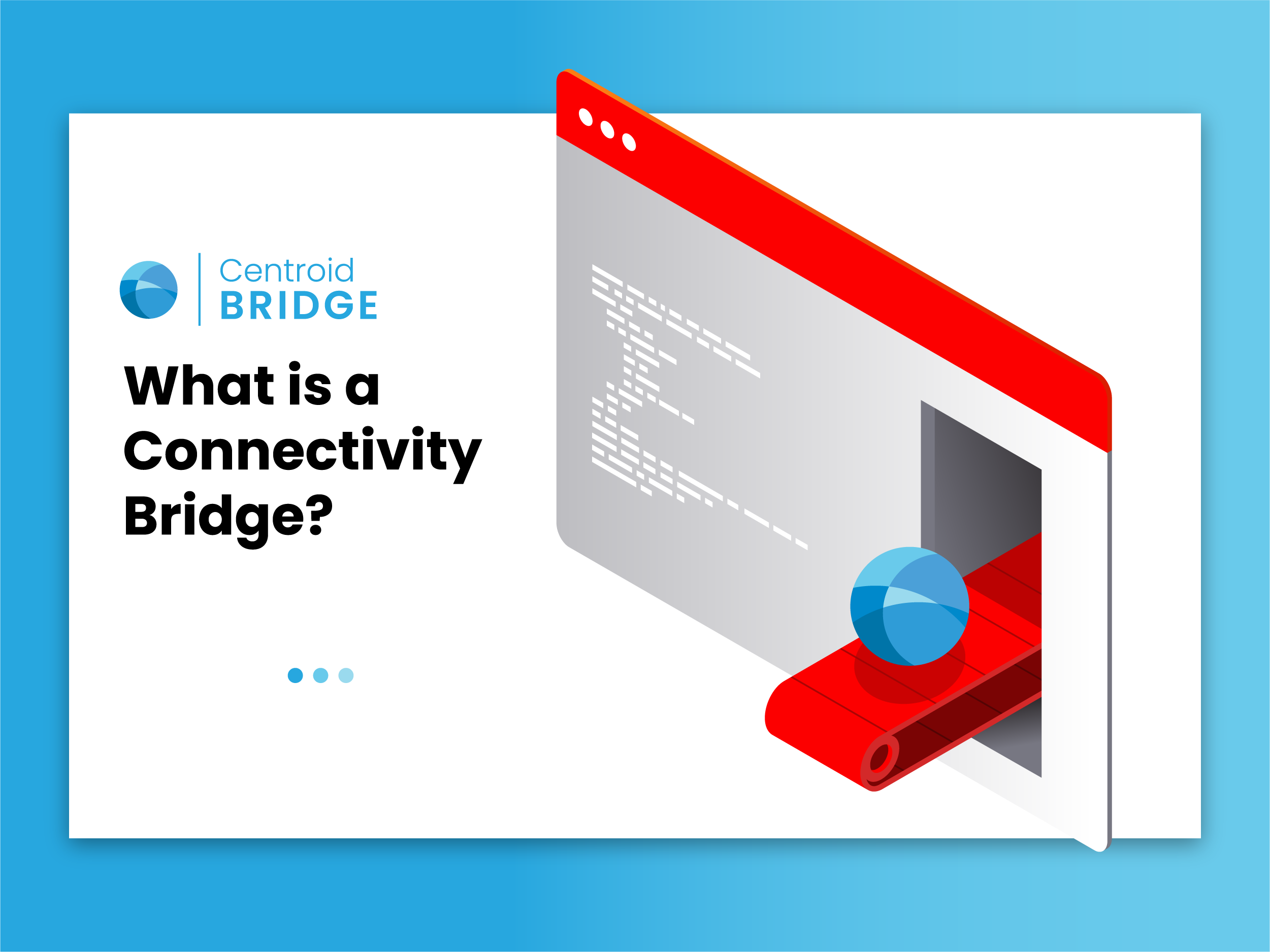 Connectivity bridge is key to setting up financial brokerage.