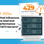 What affects the load and performance of MT5 server?